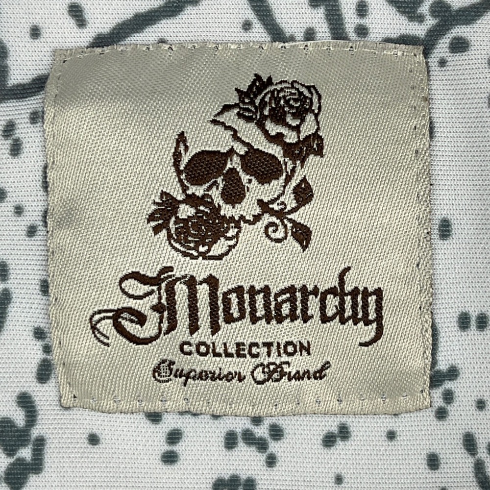 Monarchy Collection Sweatshirt Mens Large (L) Gold Foil Legend 23 Raglan Marble - Picture 2 of 9